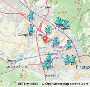Mappa Via Torta, 50019 Sesto Fiorentino FI, Italia (3.87538)