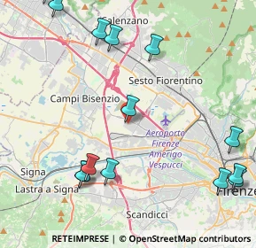 Mappa Via Torta, 50019 Sesto Fiorentino FI, Italia (5.906)