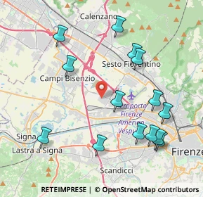 Mappa Via Torta, 50019 Sesto Fiorentino FI, Italia (4.54643)