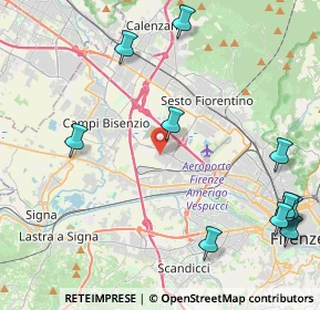 Mappa Via Torta, 50019 Sesto Fiorentino FI, Italia (5.77909)