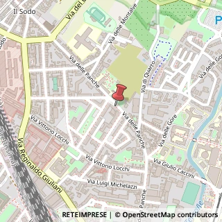 Mappa Via delle Panche, 131, 50141 Firenze, Firenze (Toscana)