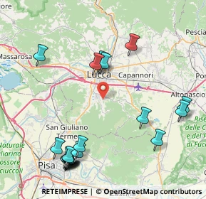 Mappa Via Nuova di Guamo, 55012 Capannori LU, Italia (10.328)