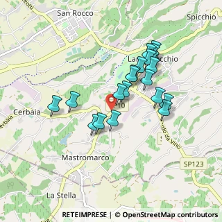 Mappa Via Firenze, 51035 Lamporecchio PT, Italia (0.8165)
