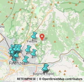 Mappa 50014 Fiesole FI, Italia (5.6225)