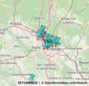 Mappa Via Carlo Forlanini, 50019 Sesto Fiorentino FI, Italia (10.72)