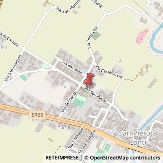 Mappa Via San Paolo, 19, 50017 Campi Bisenzio, Firenze (Toscana)