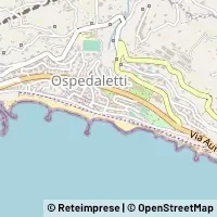 Karte Ospedaletti