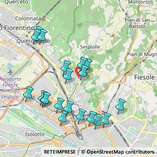 Mappa Via Esculapio, 50141 Firenze FI, Italia (2.2395)