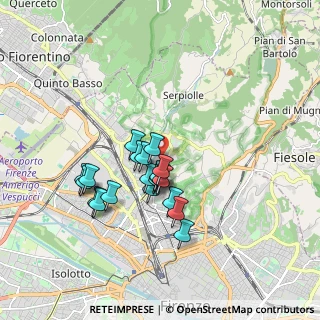 Mappa Via Esculapio, 50141 Firenze FI, Italia (1.4875)