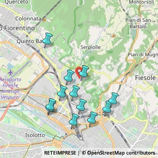 Mappa Via Esculapio, 50141 Firenze FI, Italia (2.03083)