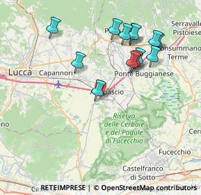 Mappa Strada Provinciale Bientinese, 56022 Altopascio LU, Italia (8.14)
