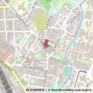 Mappa Via delle Panche, 105, 50141 Firenze, Firenze (Toscana)