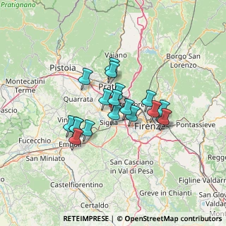 Mappa Via Tiziano Vecellio, 50058 Signa FI, Italia (10.41526)