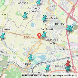 Mappa Via Tiziano Vecellio, 50058 Signa FI, Italia (3.4)