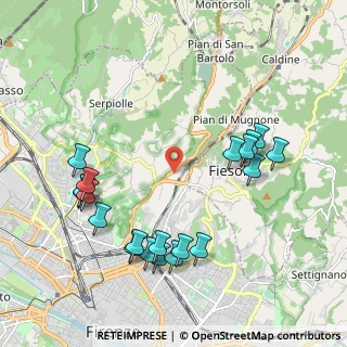 Mappa Posteggio Taxi La Lastra, 50139 Firenze FI, Italia (2.339)
