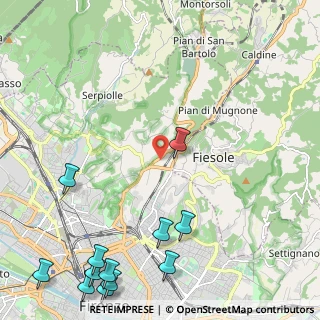 Mappa Posteggio Taxi La Lastra, 50139 Firenze FI, Italia (3.41083)