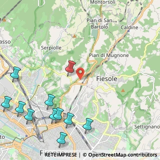 Mappa Posteggio Taxi La Lastra, 50139 Firenze FI, Italia (3.14545)