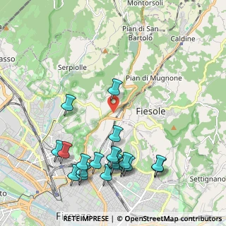 Mappa Posteggio Taxi La Lastra, 50139 Firenze FI, Italia (2.5025)