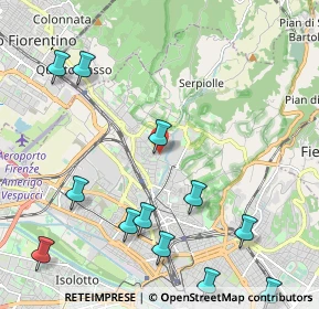 Mappa Via della Fratellanza, 50141 Firenze FI, Italia (2.8)