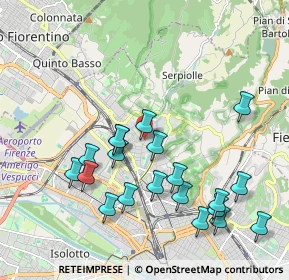 Mappa Via della Fratellanza, 50141 Firenze FI, Italia (2.151)