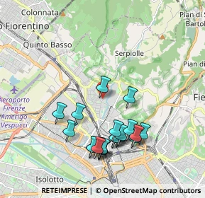 Mappa Via della Fratellanza, 50141 Firenze FI, Italia (1.977)