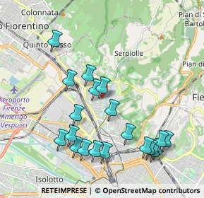 Mappa Via della Fratellanza, 50141 Firenze FI, Italia (2.176)