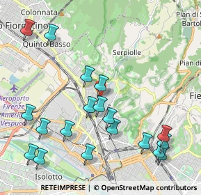 Mappa Via della Fratellanza, 50141 Firenze FI, Italia (2.50105)