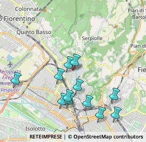 Mappa Via della Fratellanza, 50141 Firenze FI, Italia (2.02417)