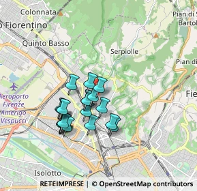 Mappa Via della Fratellanza, 50141 Firenze FI, Italia (1.5185)