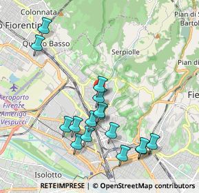 Mappa Via della Fratellanza, 50141 Firenze FI, Italia (2.09688)