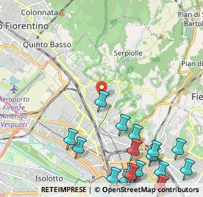 Mappa Via della Fratellanza, 50141 Firenze FI, Italia (3.14941)