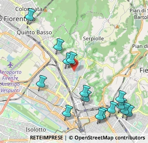 Mappa Via della Fratellanza, 50141 Firenze FI, Italia (2.49467)