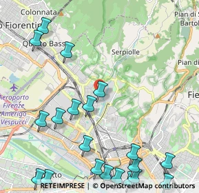 Mappa Via della Fratellanza, 50141 Firenze FI, Italia (3.089)