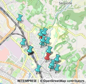 Mappa Via della Fratellanza, 50141 Firenze FI, Italia (0.881)