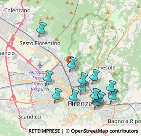 Mappa Via della Fratellanza, 50141 Firenze FI, Italia (4.17429)