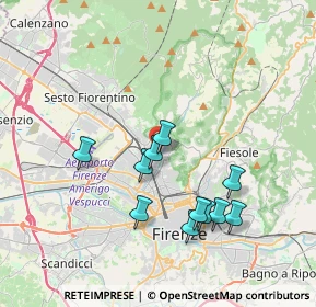 Mappa Via della Fratellanza, 50141 Firenze FI, Italia (3.55909)