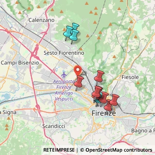 Mappa Via Famiglia Benini, 50127 Firenze FI, Italia (3.82)