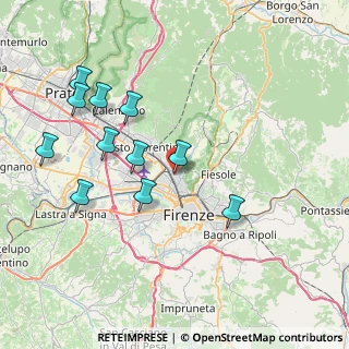 Mappa Via delle Medaglie D'Oro, 50141 Firenze FI, Italia (8.21091)