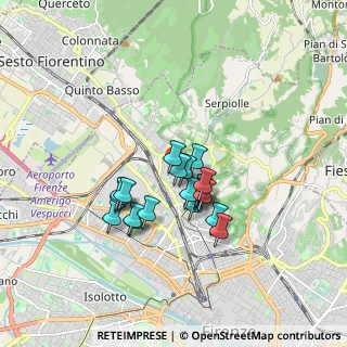 Mappa Via delle Medaglie D'Oro, 50141 Firenze FI, Italia (1.3085)