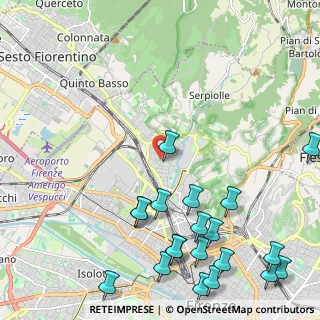 Mappa Via delle Medaglie D'Oro, 50141 Firenze FI, Italia (3.0695)