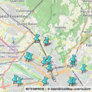 Mappa Via delle Medaglie D'Oro, 50141 Firenze FI, Italia (3.02133)