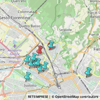 Mappa Via delle Medaglie D'Oro, 50141 Firenze FI, Italia (2.35667)