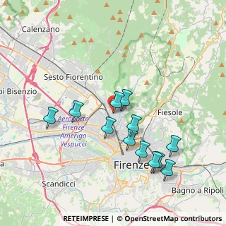 Mappa Via delle Medaglie D'Oro, 50141 Firenze FI, Italia (3.75917)