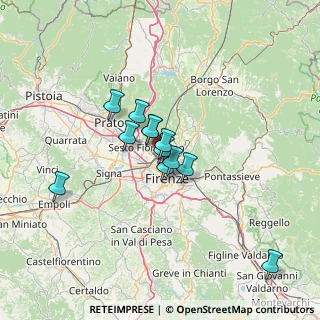 Mappa Via delle Medaglie D'Oro, 50141 Firenze FI, Italia (9.85667)