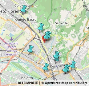 Mappa Via Locchi, 50141 Firenze FI, Italia (2.10818)