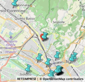 Mappa Via Locchi, 50141 Firenze FI, Italia (3.03)