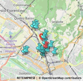 Mappa Via Locchi, 50141 Firenze FI, Italia (1.27063)
