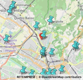 Mappa Via Locchi, 50141 Firenze FI, Italia (2.924)