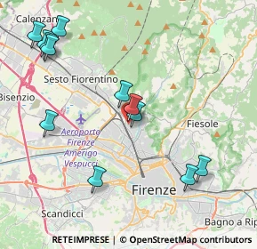 Mappa Via Locchi, 50141 Firenze FI, Italia (4.7425)