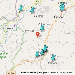 Mappa Via Coldazzo, 61022 Colbordolo PU, Italia (2.67909)